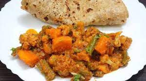 veg curry recipe chapati side dish