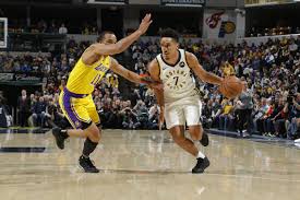 Los angeles trailed by 12 points early in the fourth quarter before kuzma led a strong rally to keep the pacers winless against the lakers at staples center since november 2015. Malcolm Brogdon Guides Pacers To Late Win Over Lakers For Fourth Straight Victory Indy Cornrows