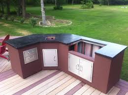 Mix the concrete for 10 minutes or according to the manufacturer's directions. Outdoor Kitchen With Concrete Countertops 8 Steps With Pictures Instructables