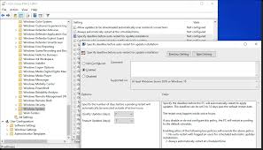 New Gpo Settings In Windows 10 1903 Enforce Updates