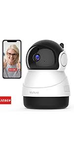 Here are some warm tips for you. Victure 1080p Fhd 2 4g Wifi Baby Monitor With Motion Tracking Sound Detection Security Indoor Camera For Baby Pet Elder With 2 Way Audio Auto Night Vision