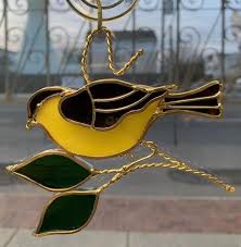 Goldfinch Stained Glass Stained Glass