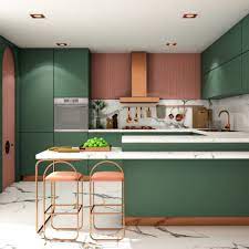kitchen cabinet color combination