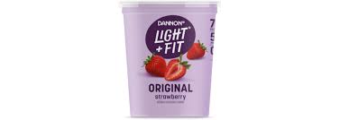 strawberry nonfat yogurt light fit