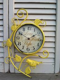 French Country Clock Clock Wall Clock