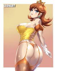 Princess Daisy showing off her new lingerie (Leonart) [Super Mario Bros.] :  r/rule34