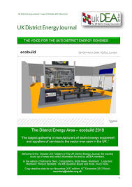The Uk District Energy Journal October 2017 Round Up Pages