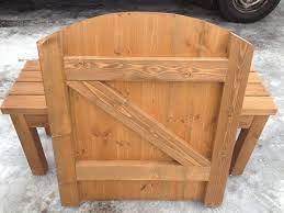 Half 700mm Wooden Garden Gates Buy