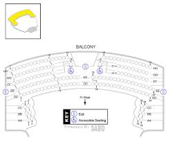 Seating Map Weber Center For The Performing Arts