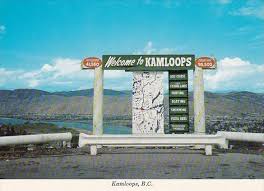 A place where you skip the crowds, stretch your legs and just escape to the unexpected. Canada Welcome Sign Kamloops British Columbia Hippostcard
