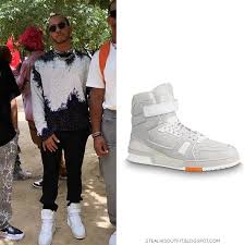 Lewis hamilton 2021 replica racing gloves / mercedes benz f1. Lewis Hamilton In White High Top Sneakers At Fashion Week In Paris Lewishamilton Trainers Sneakers Louisv White High Top Sneakers White High Tops High Tops