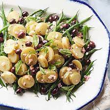 Mediterranean Potato And Green Bean Salad gambar png