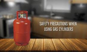 precautions when using gas cylinders at