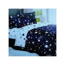 Blue Duvet 1 Bedsheet 2 Pillowcases