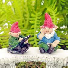 Teeny Tiny Garden Gnome Miniature