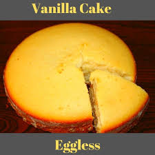 eggless vanilla cake recipe plain cake
