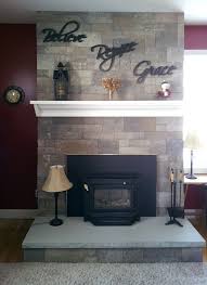 Fusion Dry Stack Fireplace In Charcoal