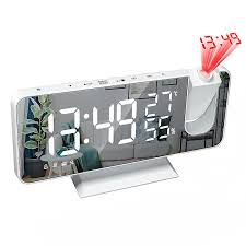 fm radio led digital smart alarm clock