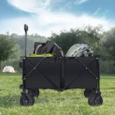 Outdoor Folding Wagon Cart With