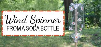 Fun Wind Spinner From Soda Bottle