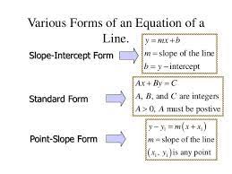 Form Equation