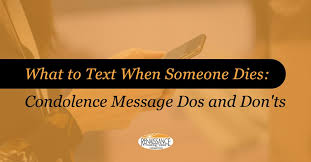 what to text when someone s