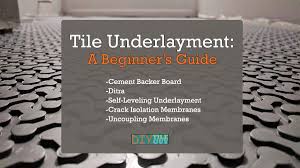 tile underlayment the complete guide
