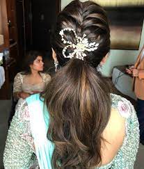 These cute wedding hairstyles for short hair will look amazing on a boho bride. Bridal Hairstyles Ideas For Reception 2019 Trendy Reception Hairstyles