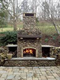 25 Beautiful Outdoor Fireplace Design