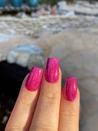 fuchsia berry holographic berry pink