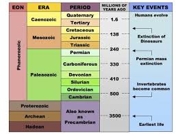 Geological Time Scale Bioninja