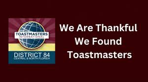 happy thanksgiving toastmasters