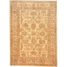 afghan hand knotted oushak wool rug 6