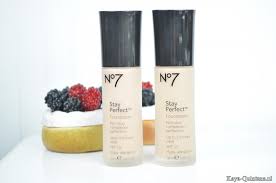 review no7 stay perfect foundation
