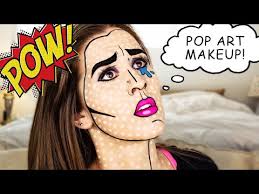 pop art makeup pop art makeup tutorial