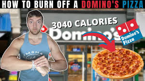 many calories in a small domino s pizza