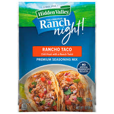 night seasoning mix rancho taco