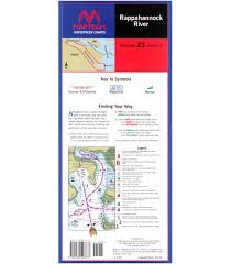 Maptech Rappahannock River Waterproof Chart 1st Edition