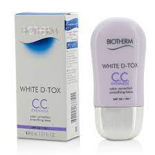 biotherm white d tox cc color