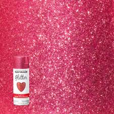 Bright Pink Glitter Spray Paint 301818
