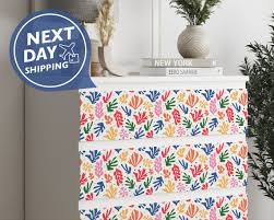 Flowers 06 Ikea Malm Dresser Decal Ikea