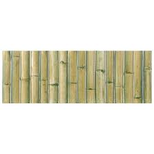Merola Tile Bamboo Haven Matcha Green 6 In X 12 In Ceramic Wall Take Home Tile Sample