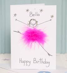Handmade Personalised Happy Birthday Card