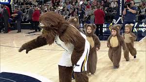Incidentally, he was also fired from his very first job as a mascot for the cba for all those stunts he tried out. Utah Jazz Bear Day Utah Jazz Team Store