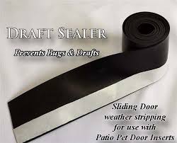 Draft Sealer For Sliding Glass Doors