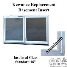 Aluminum Basement Window Insert