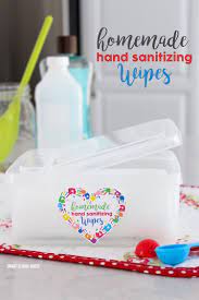 homemade hand sanitizing wipes smart