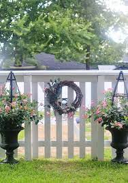 30 Fence Decorating Ideas To Spruce Up