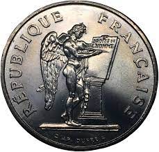 100 francs Droits de l'homme (Argent 900‰) - France – Numista