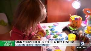 does your child want to be a toy tester